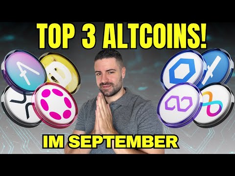 3 Altcoins mit RIESEN-Potenzial im September 2025! 🚀