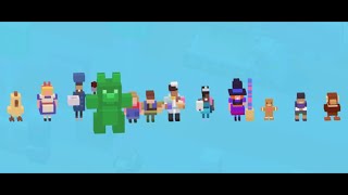 Crossy Road - All 9 New Candy Characters