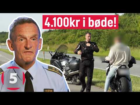 148 km/t i en 90-zone og en frustreret motorcyklist | Vanvidsbilisterne | Kanal 5 Danmark