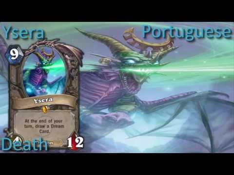 Ysera card sounds in 12 languages -Hearthstone✔