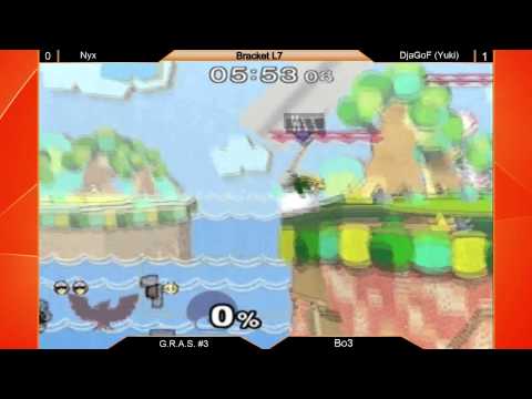 G.R.A.S. 3 -  LR7 DjaGoF(Falcon) vs Nyx(Peach)