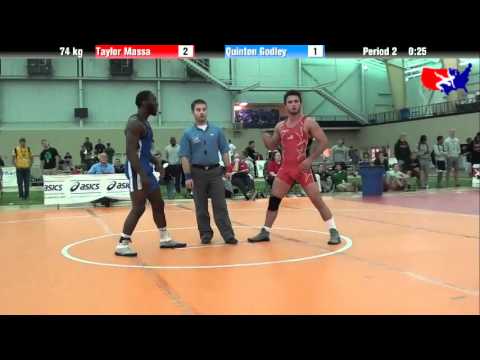 Taylor Massa vs. Quinton Godley at 2013 ASICS University Nationals - FS