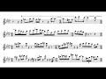 Chris Potter - The Wheel solo transcription