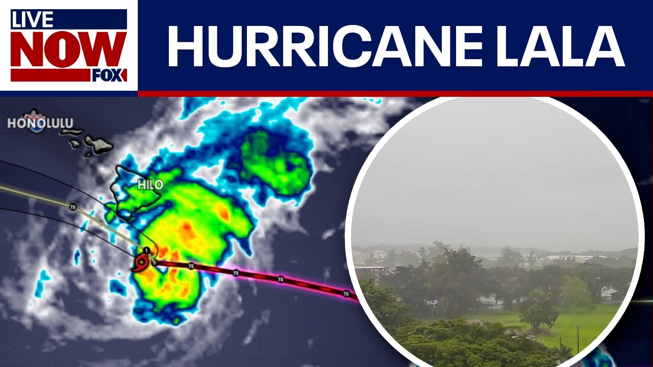 Lala officially strengthens into Category 1 hurricane