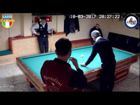 Chianese vs Ricciolini - Gara Interregionale 1/2/3 Cat. CSB Martino's Billiards (LT) 14/18Mar2017