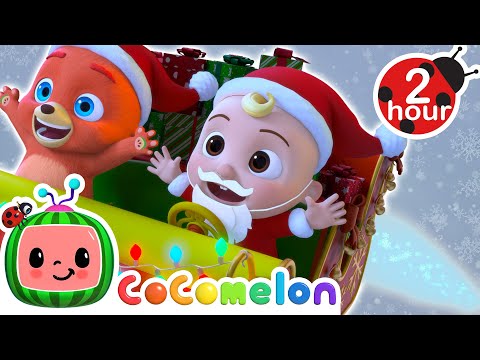 Here Comes JJ Santa Claus 🎅🏻 CoComelon JJ's Animal Time Nursery Rhymes & Kids Songs | After School