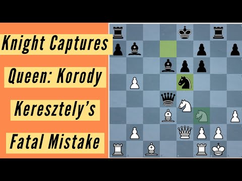 Checkmate in 19: The Incredible Chess Game of Imre Korody Keresztely vs. Pal Benko #chess