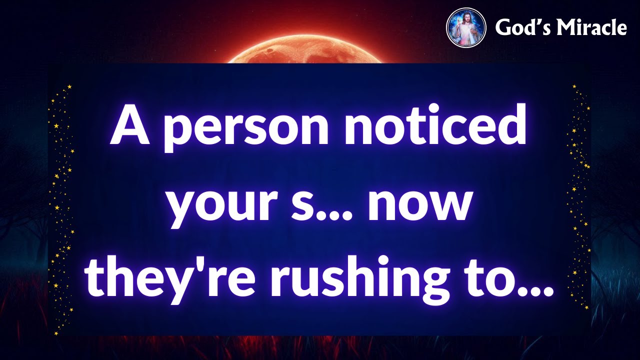 💌 A person noticed your s... now they're rushing to...