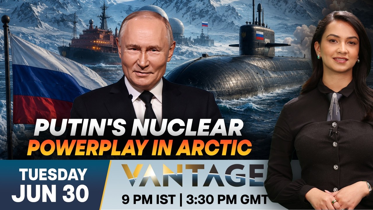 Russia's Putin Flexes Nuclear Warships Around Arctic and Greenland | Vantage on Firstpost | 4K
