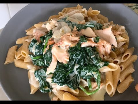 download lagu mp3 mp4 Salmon Spinach Pasta No Cream, download lagu Salmon Spinach Pasta No Cream gratis, unduh video klip Salmon Spinach Pasta No Cream