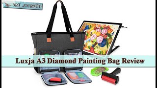 Luxja A3 Light Pad Carrying Case / Diamond Painting Bag Review