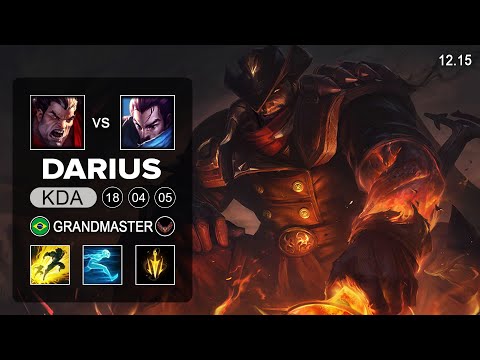 Darius vs Yasuo Top - BR Grandmaster - Patch 12.15 Season 12