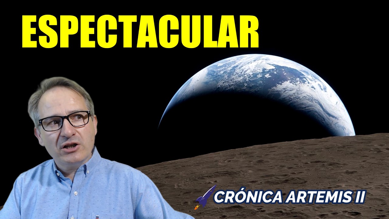Crónica ARTEMIS II EARTHRISE | ¿Qué fue el SILENCIO de RADIO? | Cráter Emma Wiseman #nasa