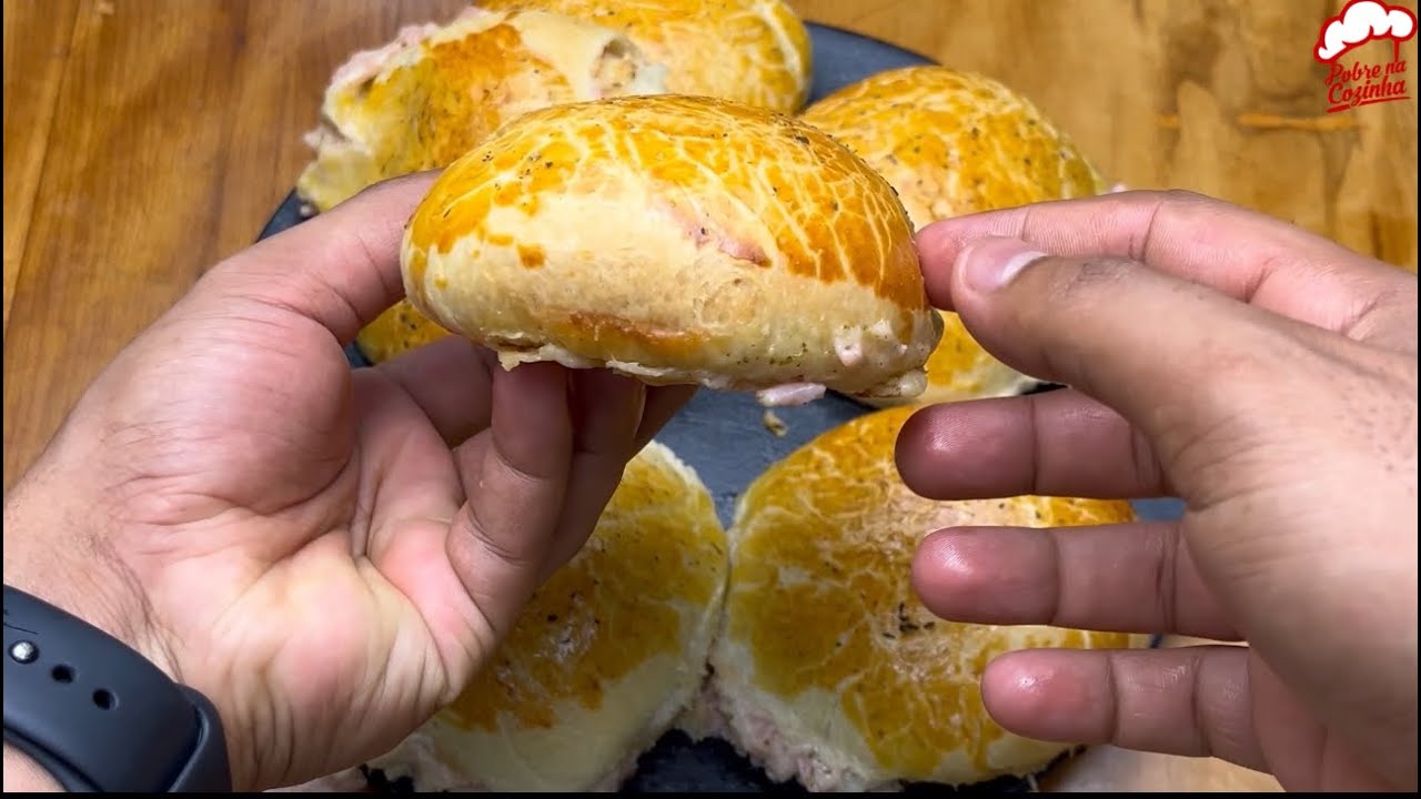 você não precisa mais ir em lanchonete para ter uma salgado assim, e o melhor sem sovar