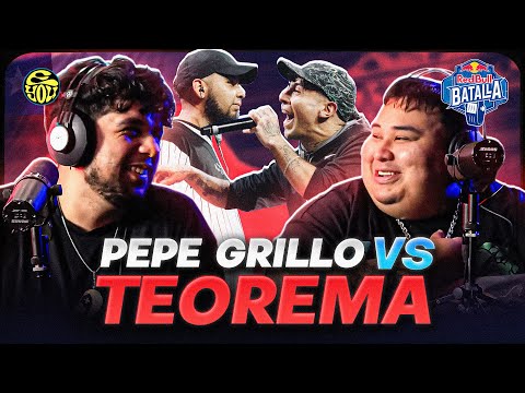 PEPE GRILLO REGRESA A ENSEÑAR QUIEN MANDA! - Reacción a PEPE vs TEOREMA - Red Bull Chile - EYOU TV