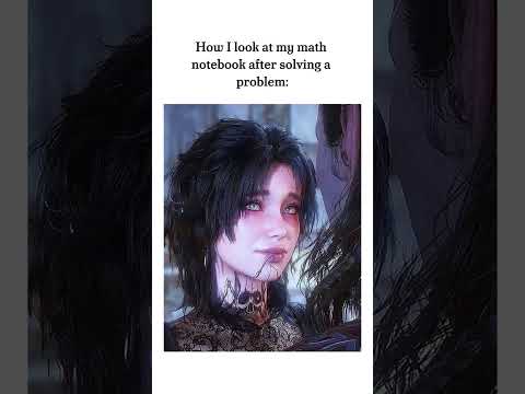 How I look at math notebook after solving a problem- Jersey club (Evelyn)