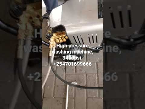 High pressure car washer
