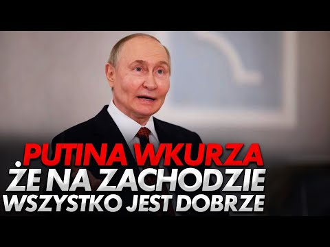 Putin odpowiada dziennikarzom na temat Zachodu