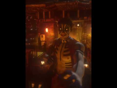 Akaza pushed me away💀 #demonslayer #foryou #kimetsunoyaiba #blender #fyp