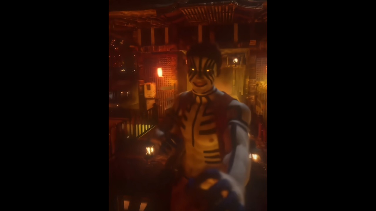 Akaza pushed me away💀 #demonslayer #foryou #kimetsunoyaiba #blender #fyp