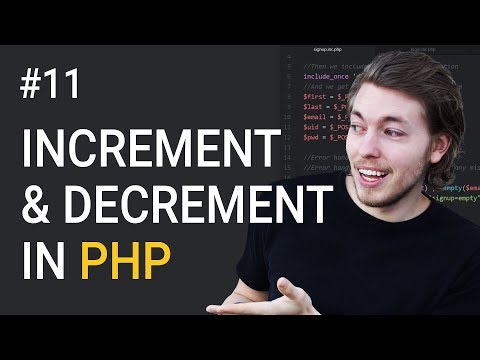 11 What Are Increment and Decrement Operators in PHP | PHP Tutorial | Learn PHP Programming