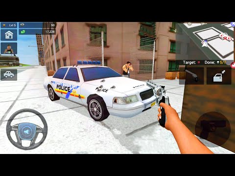 City Criminal Villains Simulator #9 - Car Protection Mission - Android Gameplay