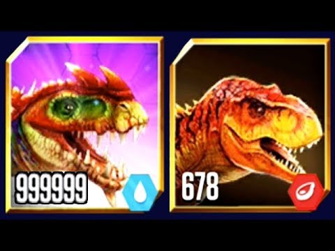 GORGOSUCHUS vs LEVEL 600 TREX (JURASSIC WORLD)