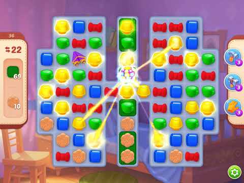 Homescapes Level 36 (No Boosters) | Homescapes Levels