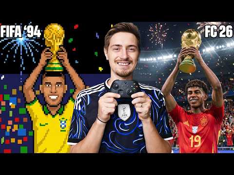 AM CÂȘTIGAT CUPA MONDIALĂ ÎN FIECARE FIFA (FIFA94 - FC26)