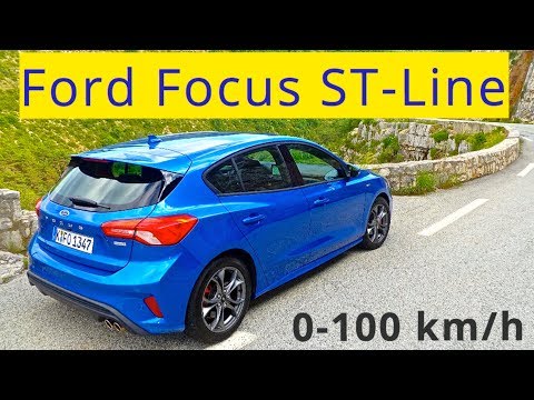 2019 Ford Focus ST- Line, 0 - 100 km/h