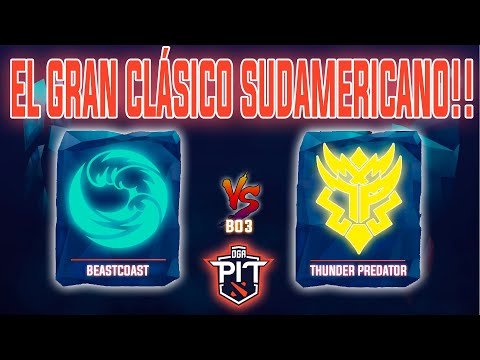 BEASTCOAST vs THUNDER PREDATOR [BO3] OGA Dota PIT Américas - Dota 2