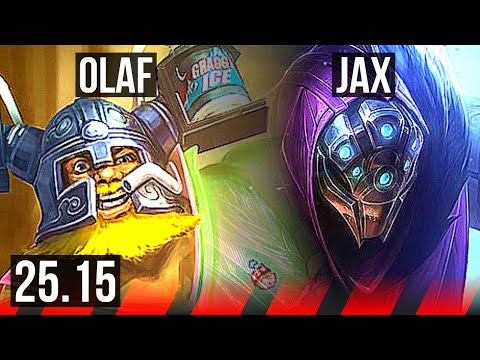 OLAF vs JAX (TOP) | EUW Master | 25.15
