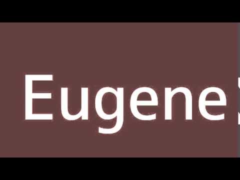 How to say Eugene in Spanish