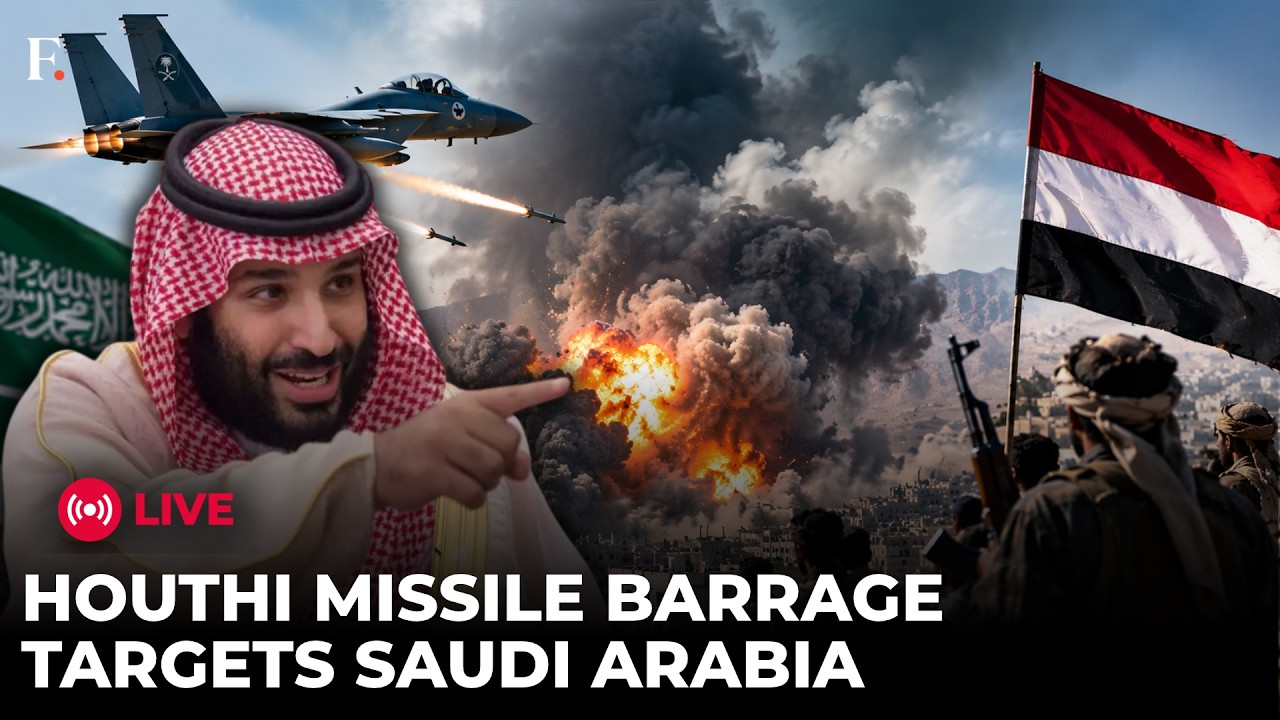 LIVE: Saudi Arabia Intercepts Houthi Missile Barrage as Yemen War Escalates | Riyadh on Alert