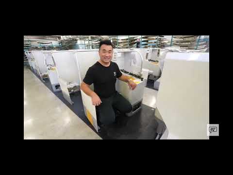 Inside Emirates A380 Service Center.  The Best Technology @sam chui