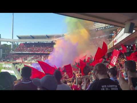 FCN VS.FORTUNA   PYROSHOW
