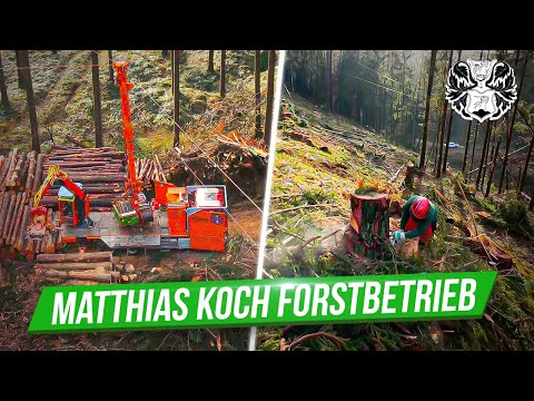 Matthias Koch im Einsatz: Drohnenflug über seine Forstarbeiten "John Dreamer - Rise"