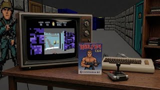 Wolf64(Wolfenstein 3D)- New Commodore 64 Game 2026