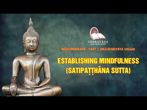 17. Establishing Mindfulness (Satipaṭṭhāna-Sutta) | Majjhimanikāya - Part 1 (MŪLAPARIYĀYA VAGGA)
