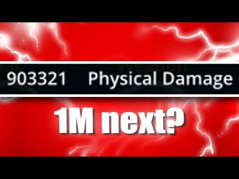 900K+ PHYSICAL DAMAGE REACHED IN TROVE !!! (BASE)