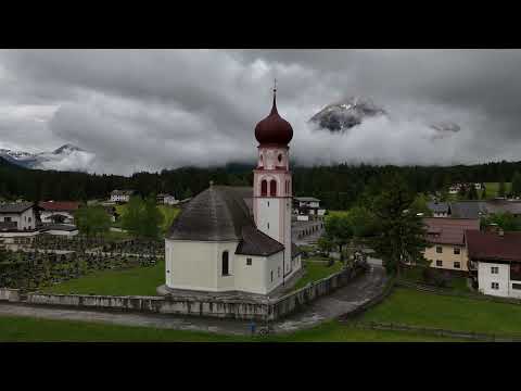Leutasch, Austria. DJI Mini 4 Pro Drone