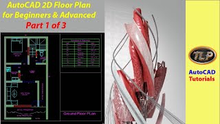 How To Create An Autocad 2d Floor Plan | Drawing Your First Floor Plan | Part-1 of 3