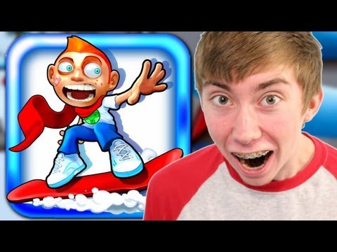 SKIING FRED (iPhone Gameplay Video)