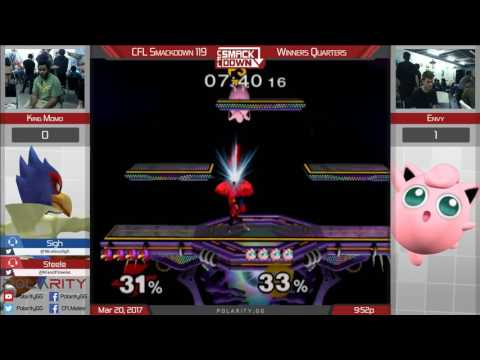 CFL Smackdown 119 Melee - King Momo (Falco) vs Envy (Puff) - Winners Quarters