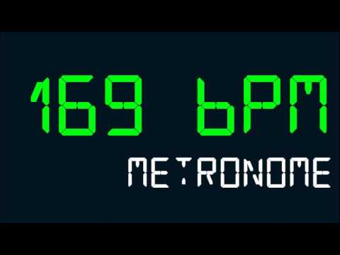 169 BPM (Beats Per Minute) Metronome