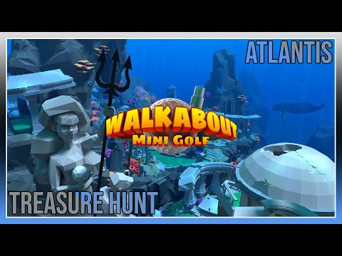 Walkabout Mini Golf - Atlantis - Treasure hunt