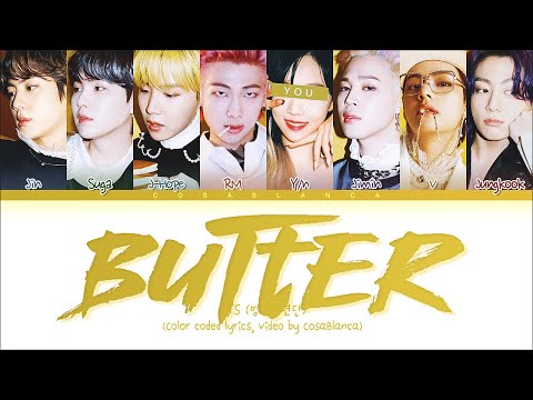 [Karaoke Ver.] BTS (방탄소년단) "Butter" || 8 Members Ver. (You as member)