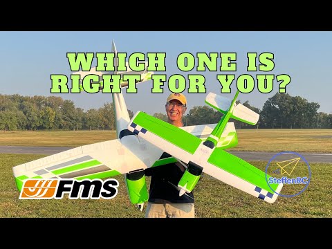 FMS Ranger 1220mm compared to Ranger 1800mm - Beginner plane perspective.