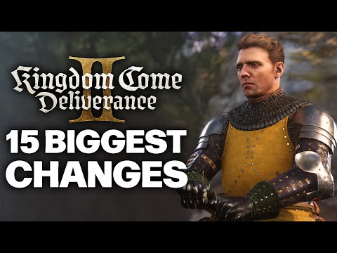 Kingdom Come Deliverance 2 vs 1 - 15 BIGGEST DIFFERENCES You Need To Know