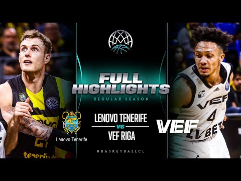 Lenovo Tenerife v VEF Riga | Full Game Highlights | #BasketballCL 2023-24
